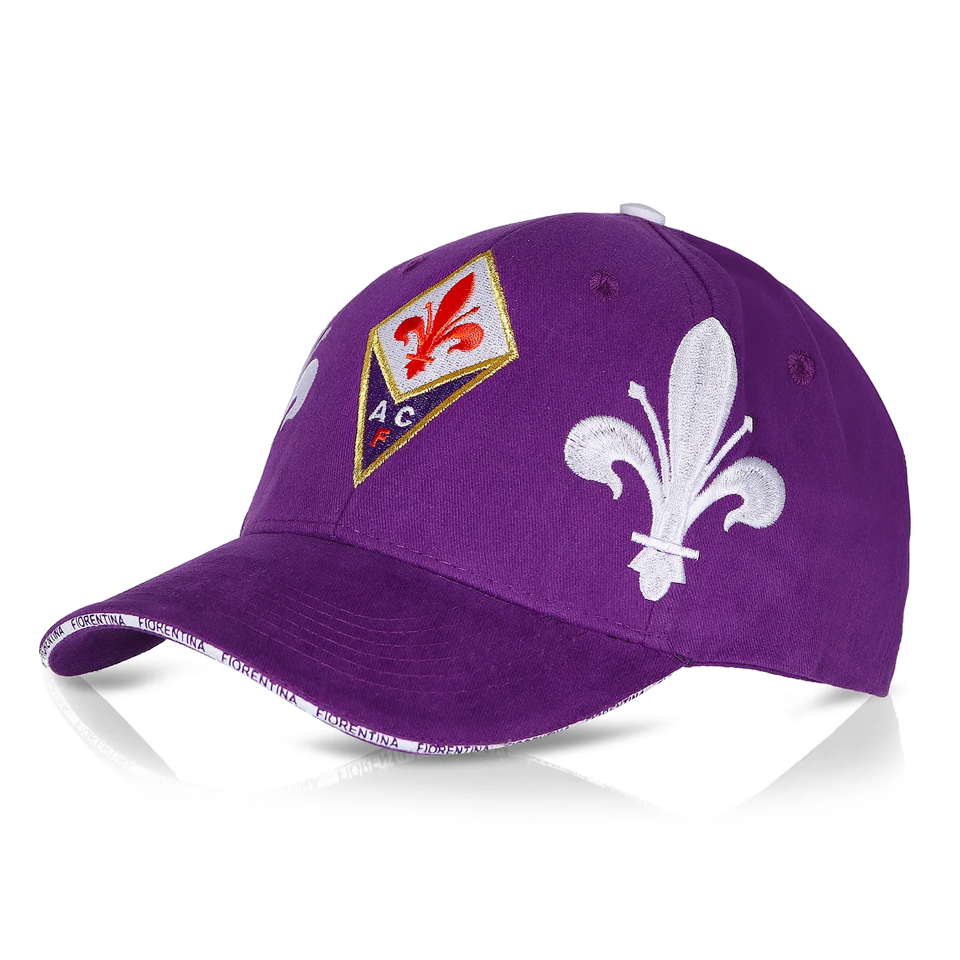 Berretto Invernale ACF Fiorentina - Prodotto Ufficiale Per Kid - Beanie In Acrilico Con Logo Ricamato - Foto 3