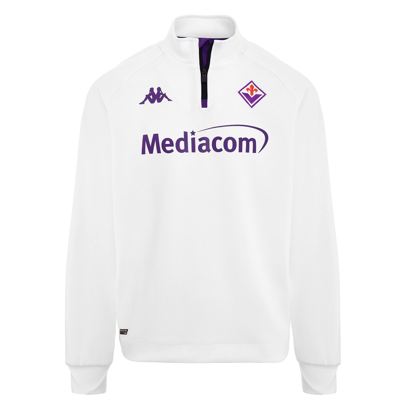 FIORENTINA FELPA ALLENAMENTO BAMBINO BIANCA 2022/23