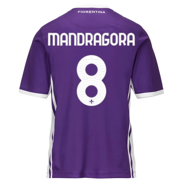 FIORENTINA HOME KIT 2025/26 - KIDS