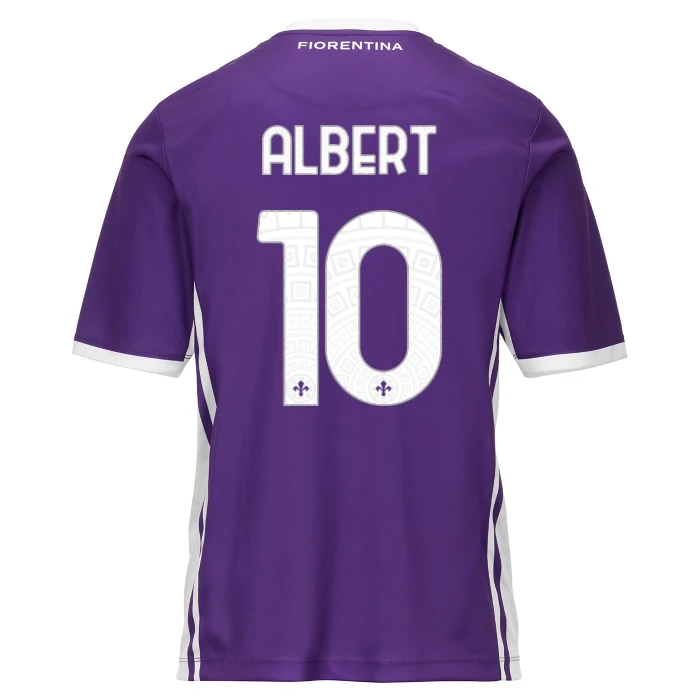 FIORENTINA HOME KIT 2025/26 - KIDS