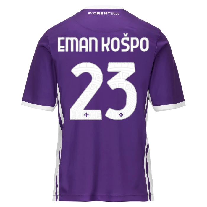 FIORENTINA HOME KIT 2025/26 - KIDS