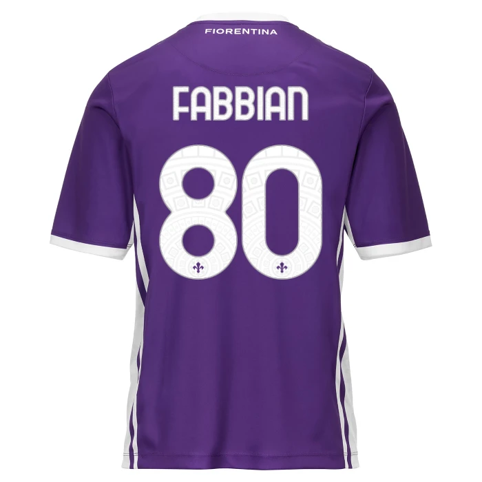 FIORENTINA HOME KIT 2025/26 - KIDS