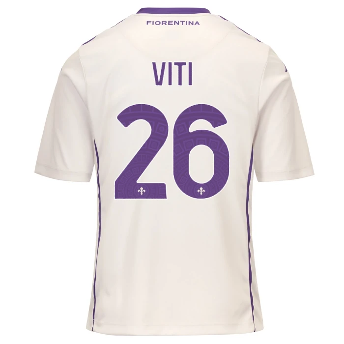 FIORENTINA AWAY KIT 2025/26 - KIDS