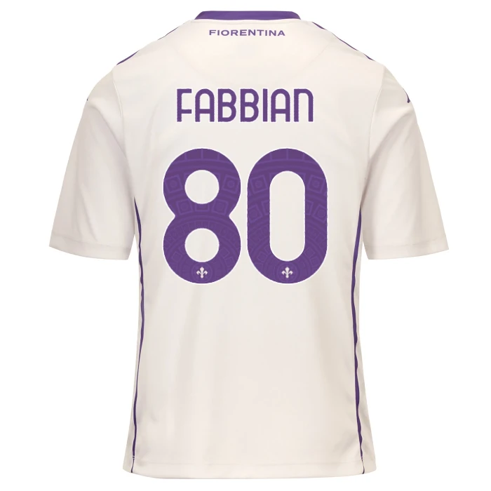 FIORENTINA AWAY KIT 2025/26 - KIDS