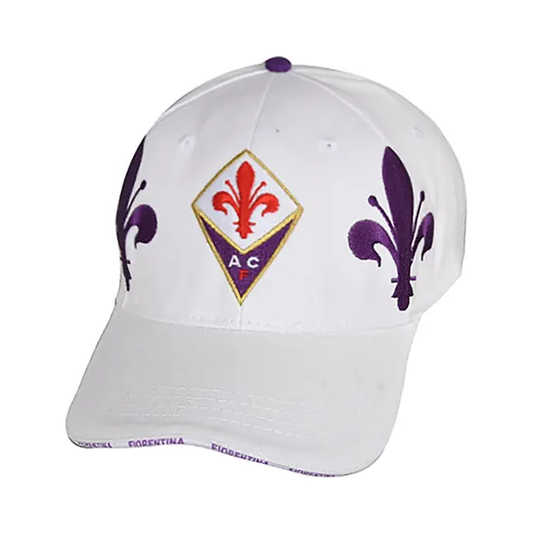 FIORENTINA CAPPELLINO VISIERA LOGO BIANCO
