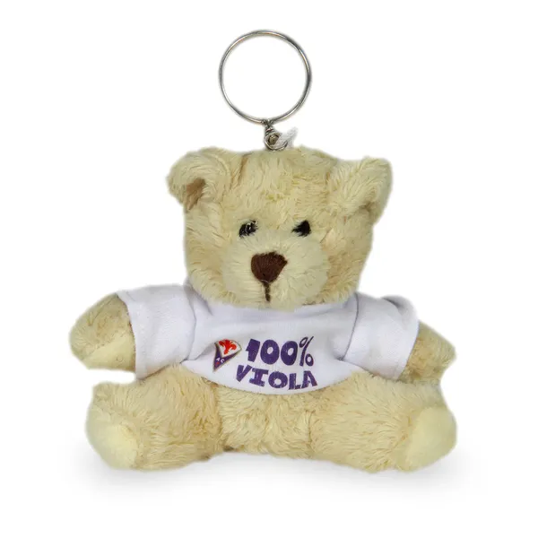 FIORENTINA 100% VIOLA TEDDY KEYRING