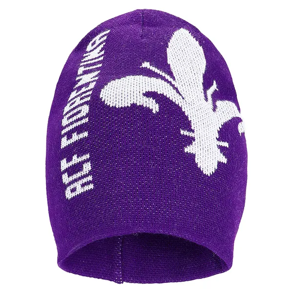 Berretto Invernale ACF Fiorentina - Prodotto Ufficiale Per Kid - Beanie In Acrilico Con Logo Ricamato - Foto 7