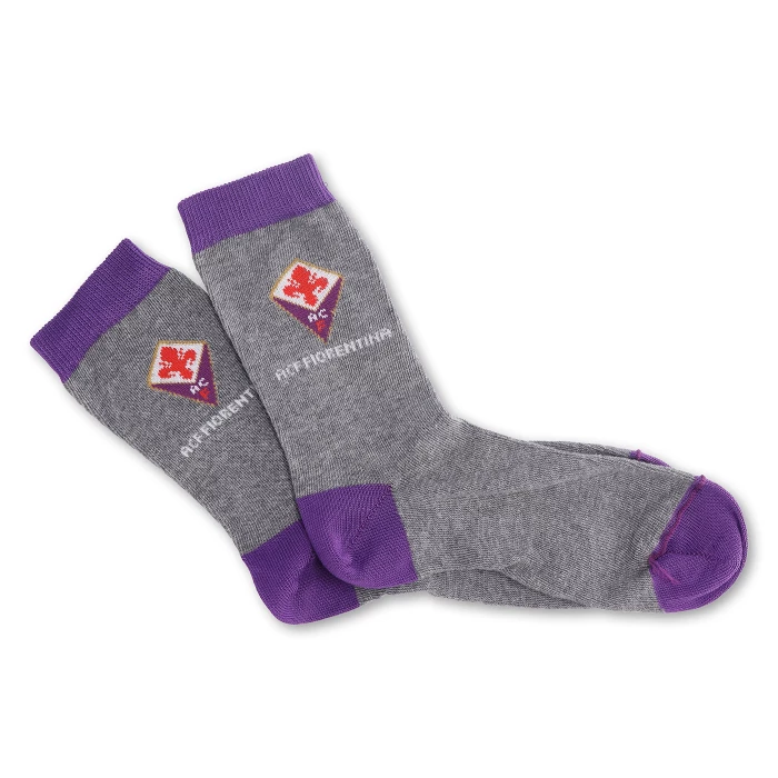 FIORENTINA GREY SHORT BOY SOCKS