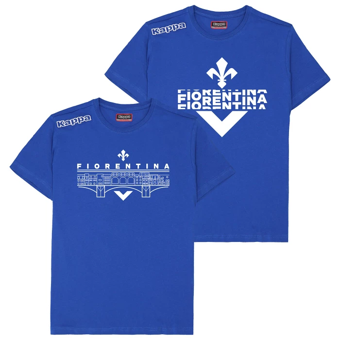FIORENTINA ROYAL BLUE KUSTOM T-SHIRT