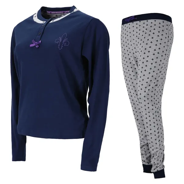 FIORENTINA BLUE SERAFINO PIJAMAS - WOMEN