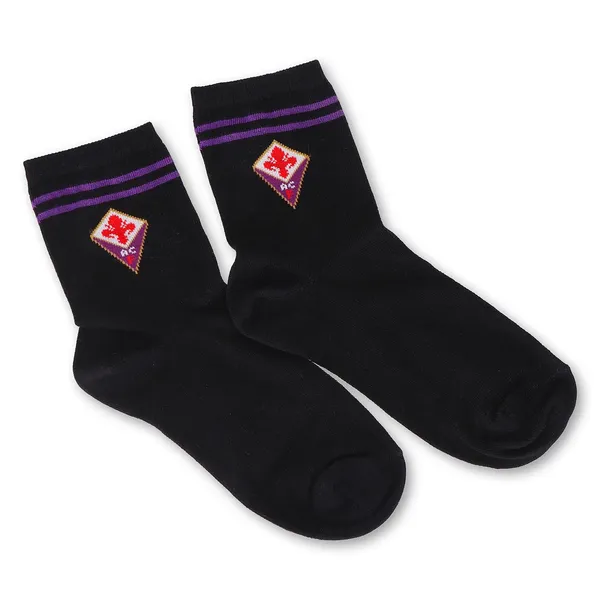 FIORENTINA CALZE CORTE DONNA NERE