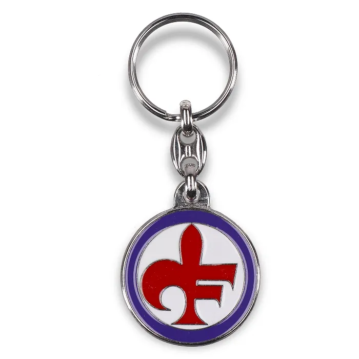 FIORENTINA HALBERD METAL KEYRING