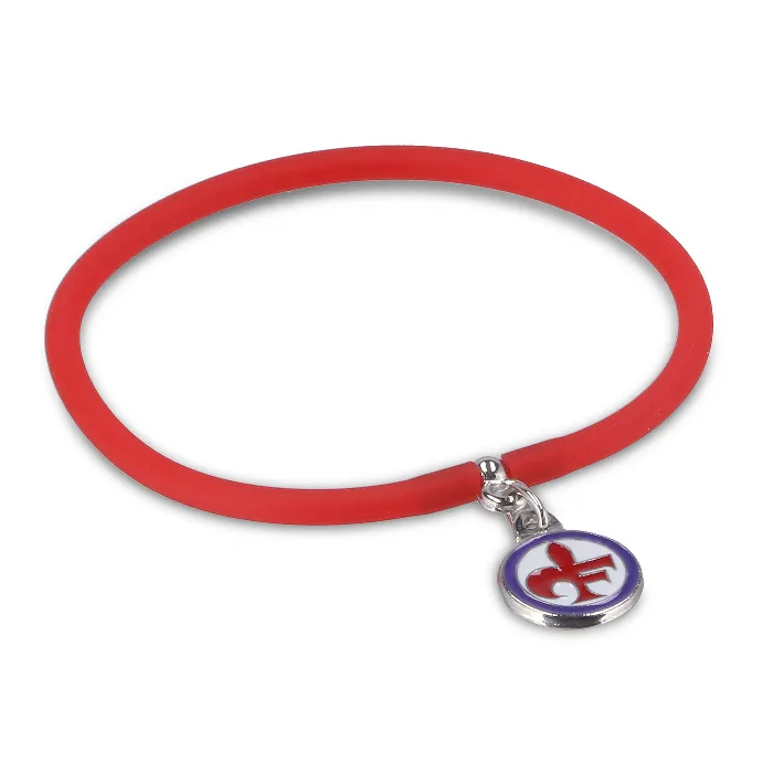 FIORENTINA HALBERD VIOLET BRACELET WITH CHARM