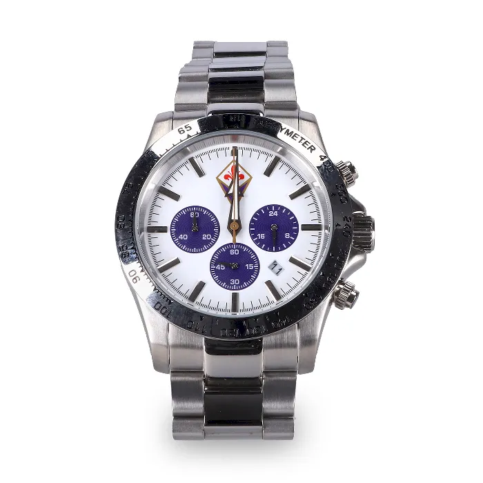 FIORENTINA OROLOGIO TOP CHRONO ACCIAIO