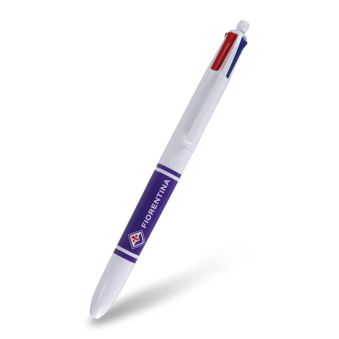 FIORENTINA 4 COLOURS LOGO PEN