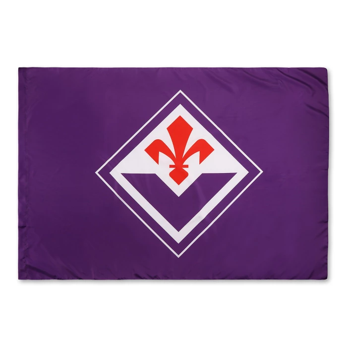 ACフィオレンティーナ　応援フラッグ(大型) ACフィオレンティーナ 応援フラッグ(大型) - メルカリ