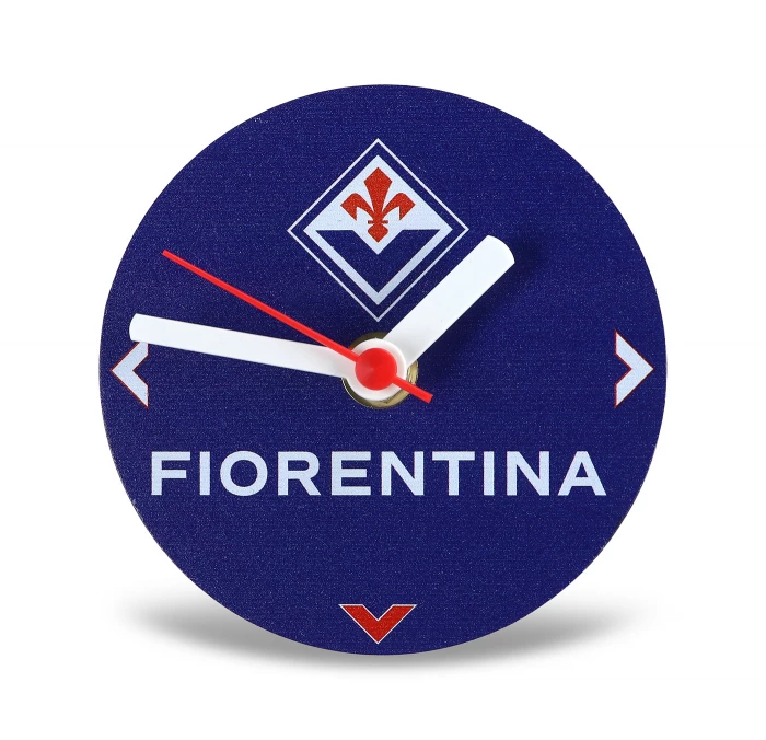 FIORENTINA LOGO TABLE CLOCK