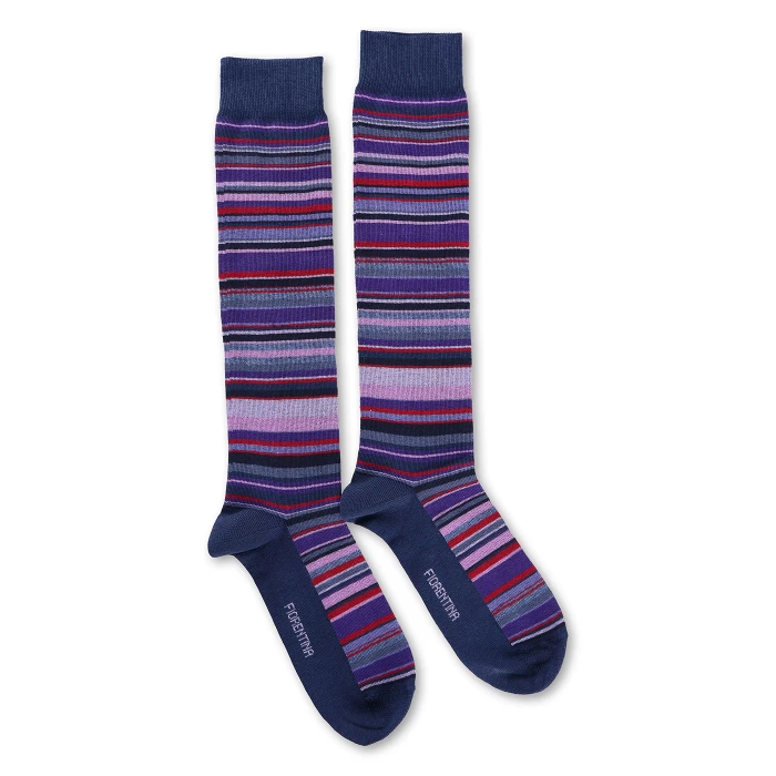 MONTEZEMOLO X FIORENTINA STRIPED SOCKS