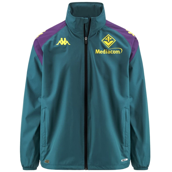 FIORENTINA GREEN RAIN JACKET 2023/24