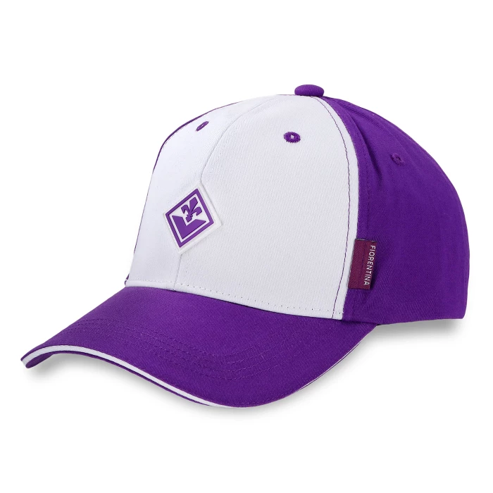 FIORENTINA WHITE AND VIOLET CAP