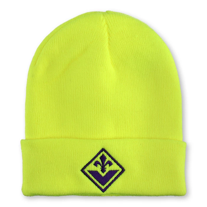 FIORENTINA NEON YELLOW BEANIE