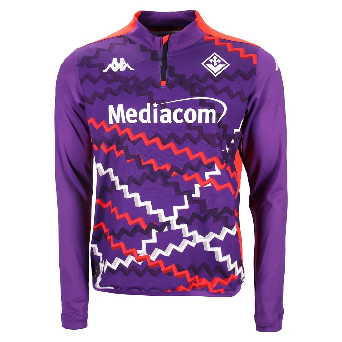 FIORENTINA VIOLET PREMATCH SWEATSHIRT 2024/25 - KIDS