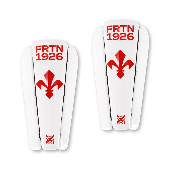 FIORENTINA WHITE AND RED SHIN GUARDS