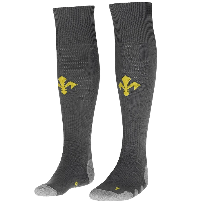 FIORENTINA GREY POPPY GK SOCKS 2025/26