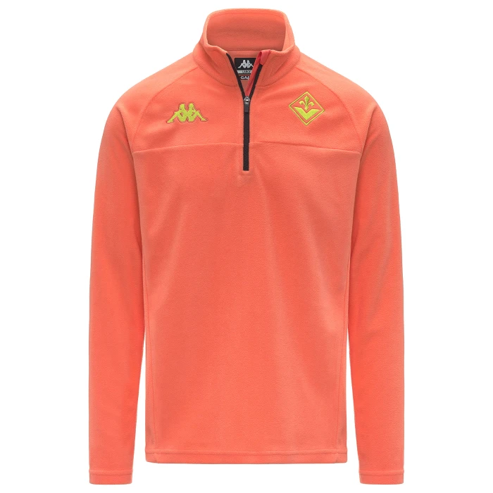 FIORENTINA RED CORAL FLEECE TRAINING TOP 2025/26