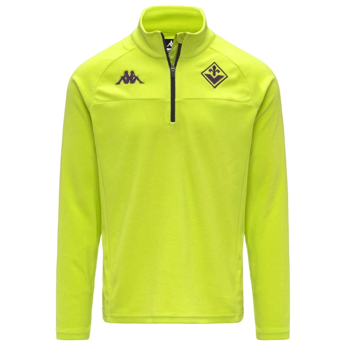 FIORENTINA GREEN ACID FLEECE TRAINING TOP 2025/26