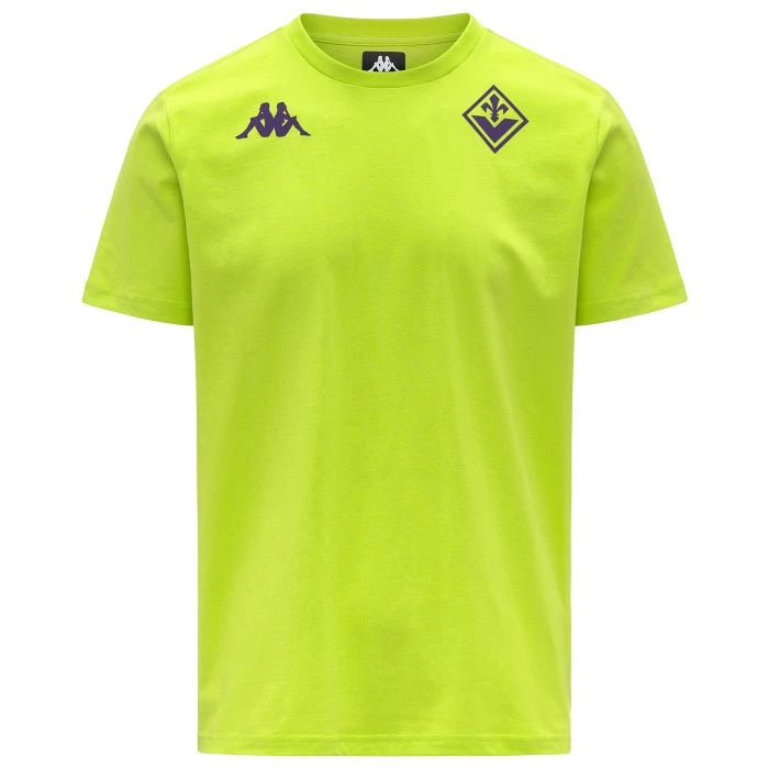FIORENTINA GREEN ACID LOGO T-SHIRT 2025/26