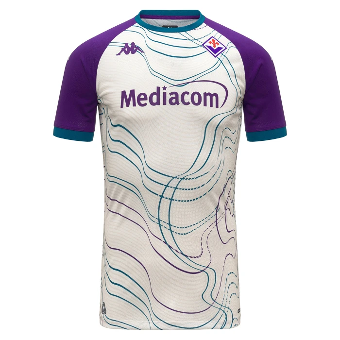 FIORENTINA WHITE PREMATCH JERSEY 2025/26 - KIDS