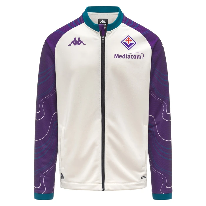 FIORENTINA WHITE PREMATCH TRACKTOP 2025/26 - KIDS