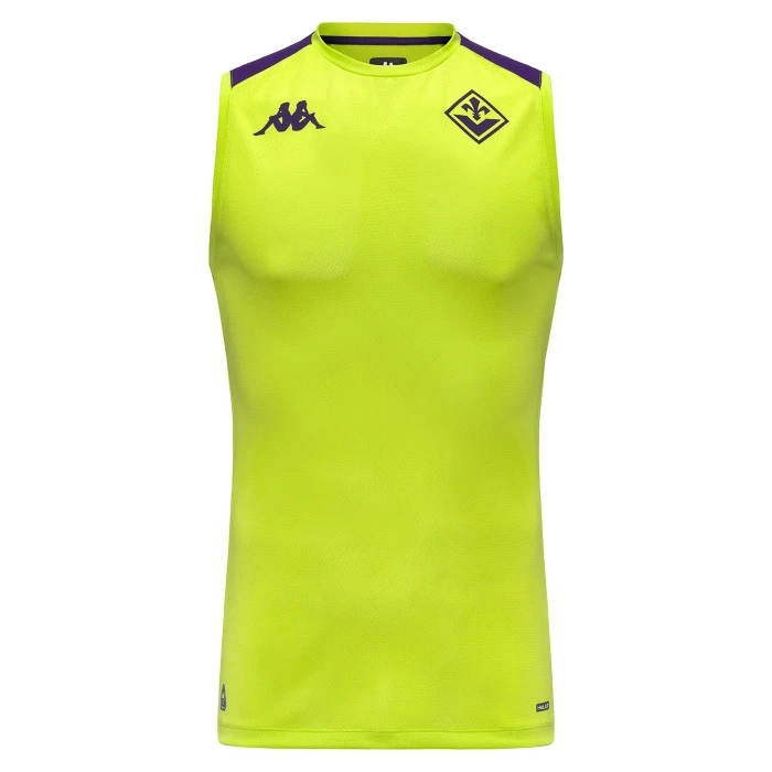 FIORENTINA GREEN ACID SLEEVELESS TRAINING JERSEY 2025/26 - KIDS