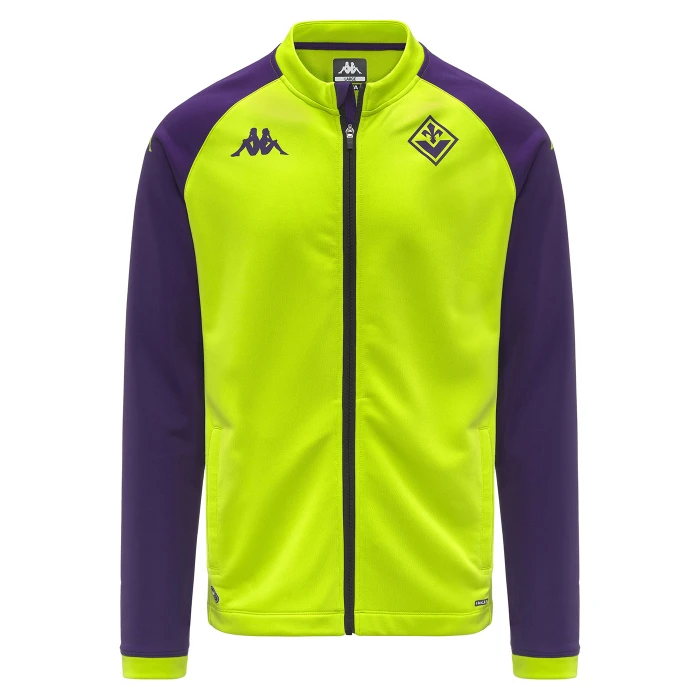 FIORENTINA GREEN ACID TRAINING TRACKTOP 2025/26 - KIDS