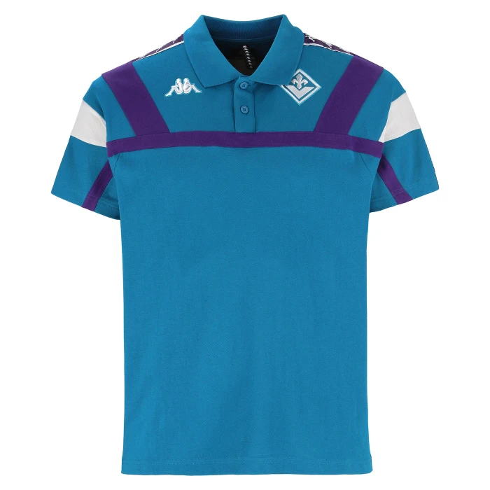 FIORENTINA TURQUOISE SUPPORTER POLO 2025/26 - KIDS