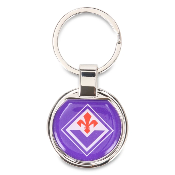 FIORENTINA DOUBLE-FACE KEYRING