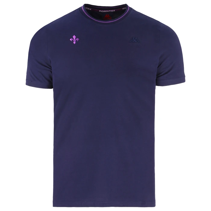 ROBE DI KAPPA X FIORENTINA BLUE MARINE T-SHIRT