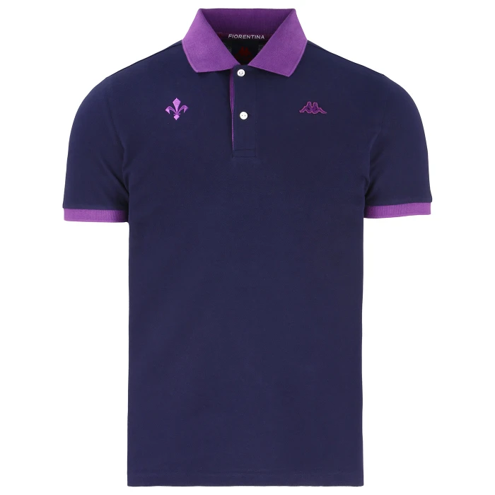 ROBE DI KAPPA X FIORENTINA BLUE MARINE POLO