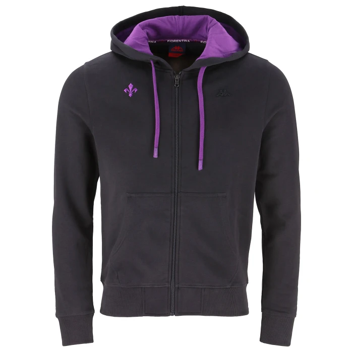 ROBE DI KAPPA X FIORENTINA BLACK HOODIE