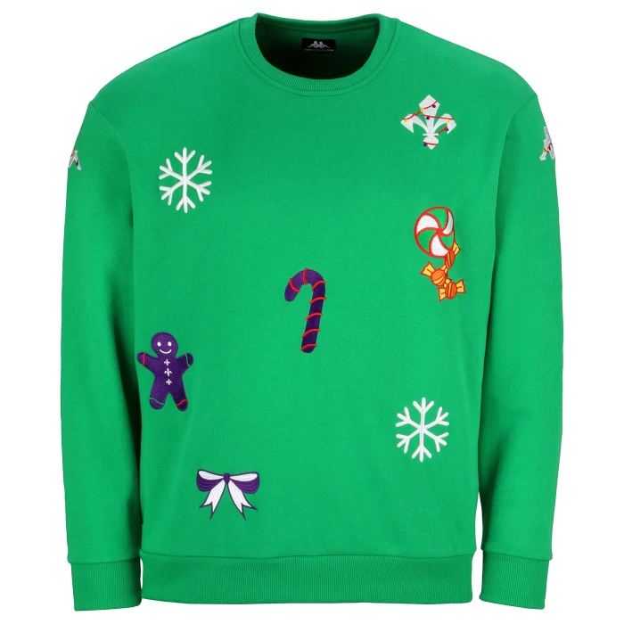 FIORENTINA GREEN CHRISTMAS SWEATSHIRT