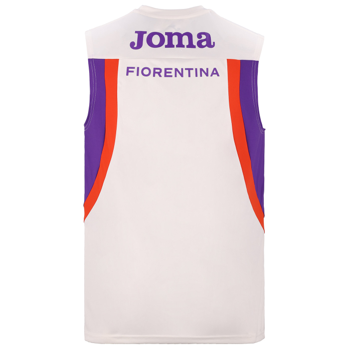 FIORENTINA WHITE SLEEVELESS TRAINING JERSEY 2026/27