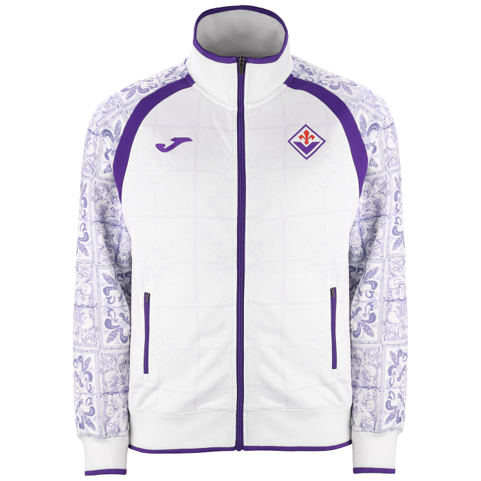 FIORENTINA AWAY PREMATCH FULL-ZIP SWEATSHIRT 2026/27