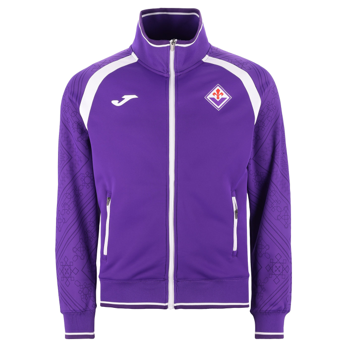FIORENTINA HOME PREMATCH FULL-ZIP SWEATSHIRT 2026/27 - KIDS