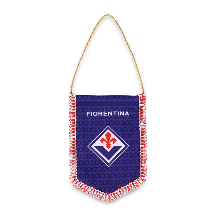FIORENTINA CENTENARY MEDIUM PENTAGONAL PENNANT