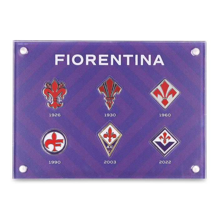 FIORENTINA HISTORIC LOGOS SET