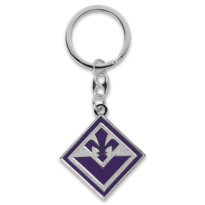 FIORENTINA LOGO KEYRING