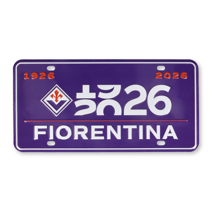FIORENTINA CENTENARY COMMEMORATIVE SIGN