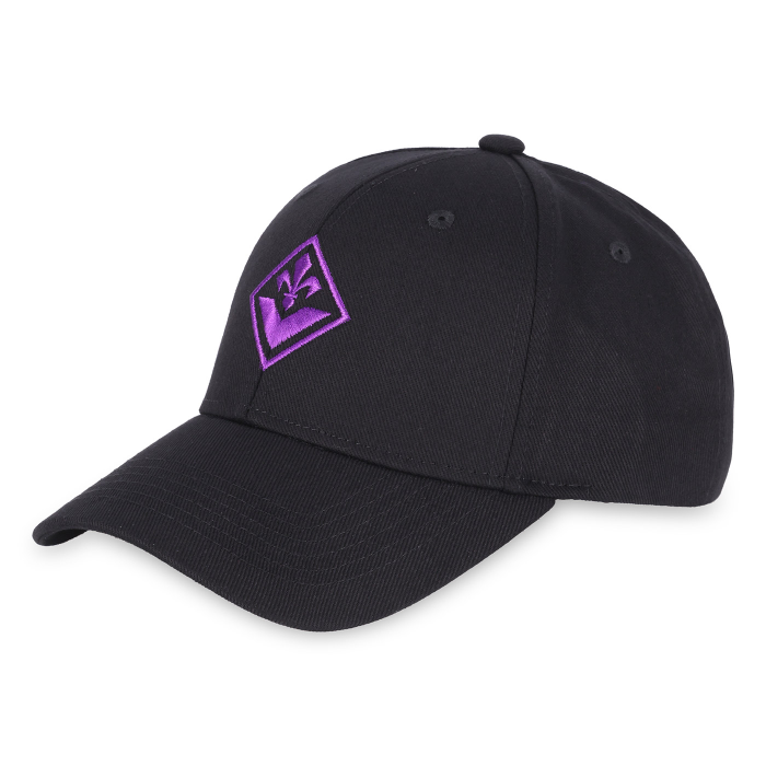 FIORENTINA BLACK CAP WITH LOGO