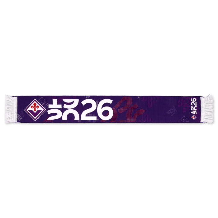 FIORENTINA CENTENARY GRAPHIC SCARF